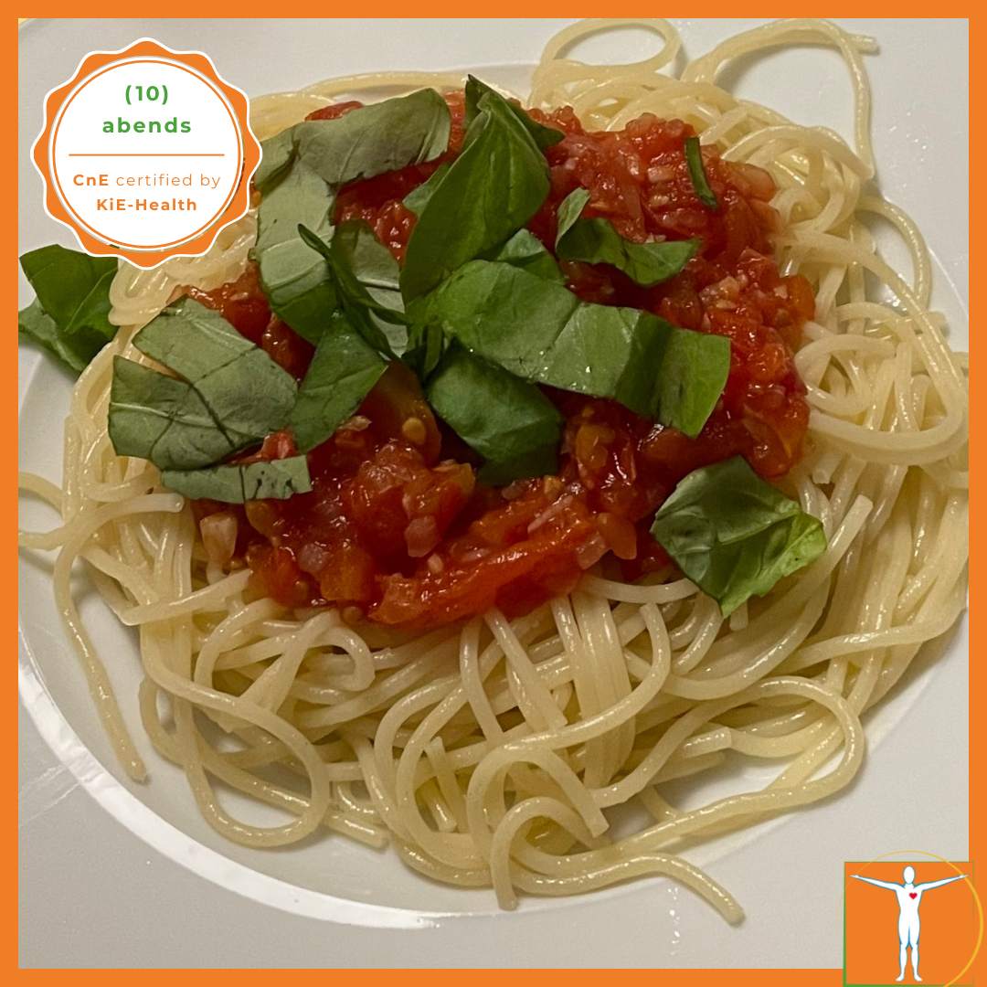 Spagetti mit Tomaten-Sugo